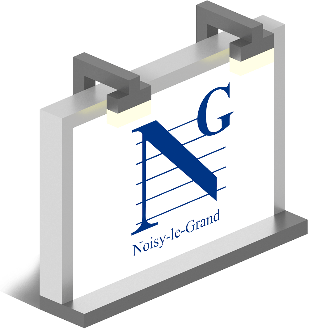 logo mockup Noisy