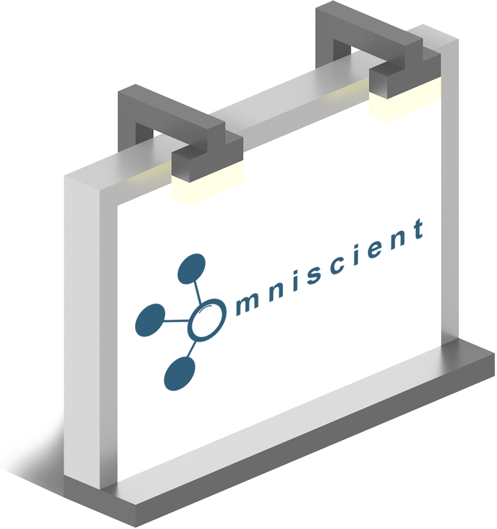 Logo mockup Omniscient